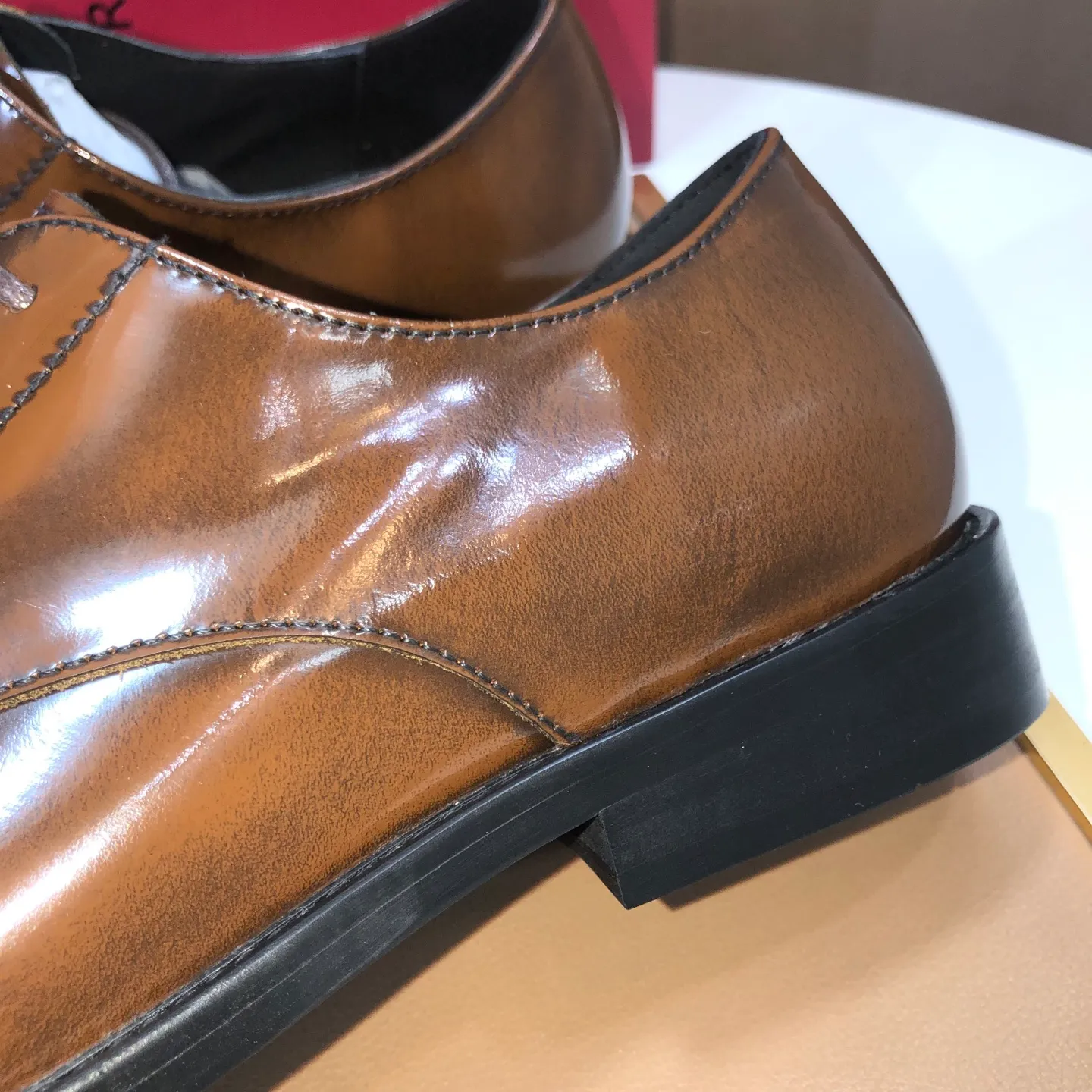 Men's shoes 💰540💰 [Ferragamo/Ferragamo] The latest model from the counter. Original imported high-quality cowhide with open sides + imported 🐂 cowhide lining + original luxury metal buckle + original combination outsole. Comparison is stress-free 38–45 (45 is custom-made and cannot be returned or exchanged)